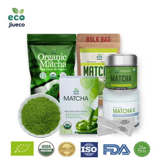 Private Label Matcha,Jiueco -- Global B2B Matcha Manufacturer from China,Trusted by leading food & beverage brands worldwide,Private Label Matcha