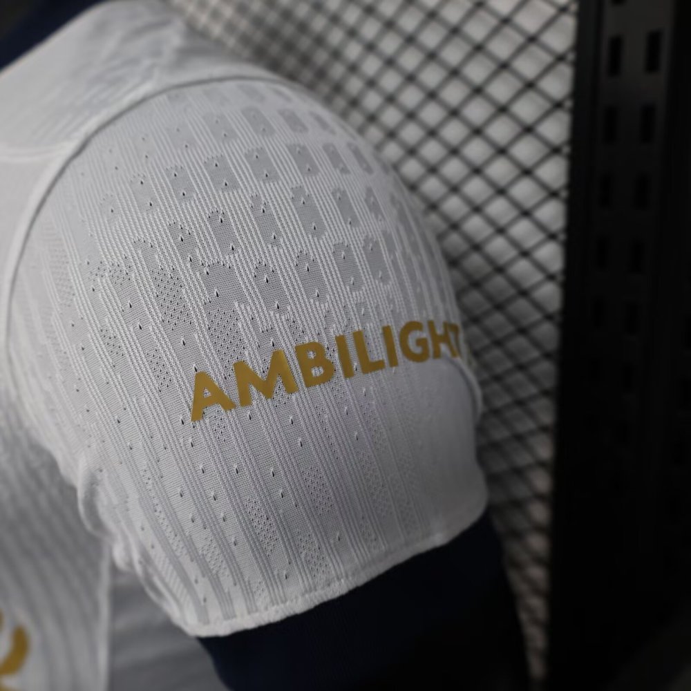 2025-26 Barcelona White New Advertising Jersey - Player Edition