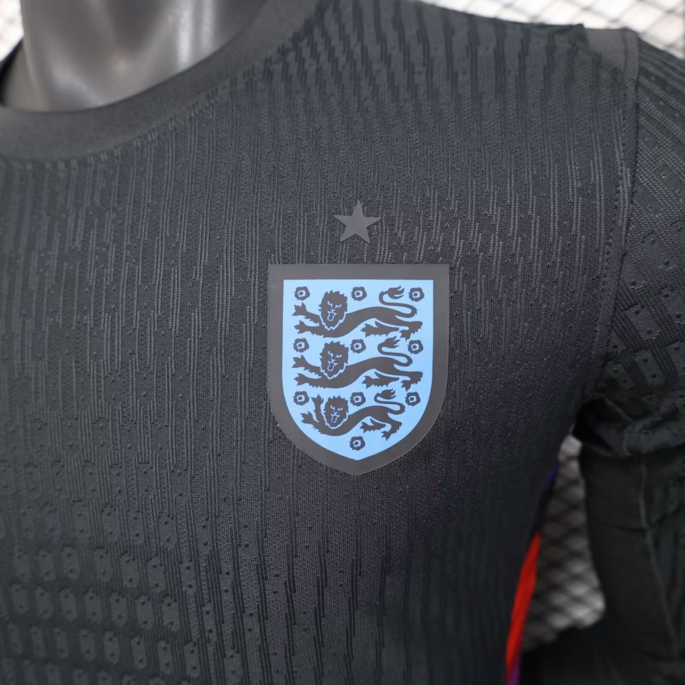 2025-26 England Away Shirt - Long Sleeve - Player Edition