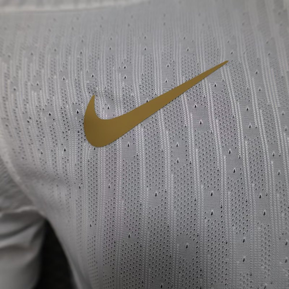 2025-26 Barcelona White New Advertising Jersey - Player Edition