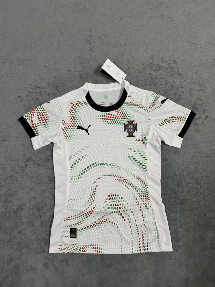 2025-26 Portugal Away Jersey for Women - Fan Edition