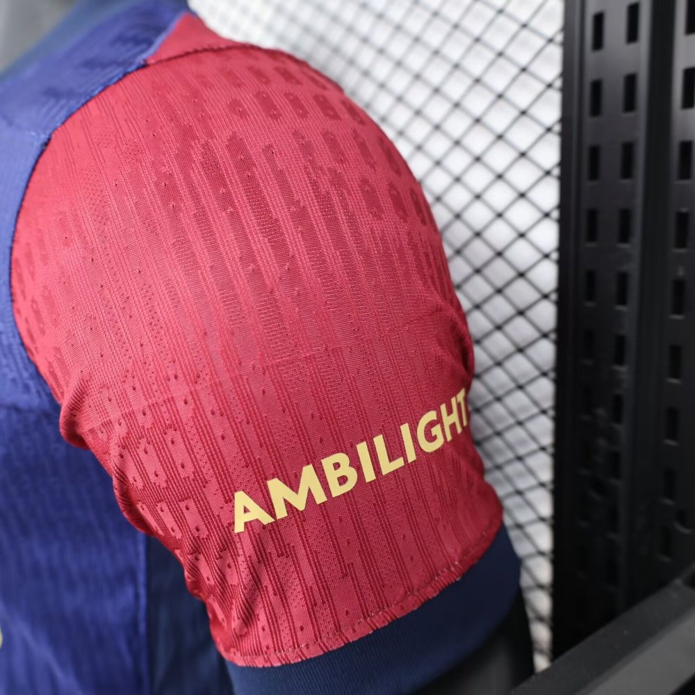 2025-26 Barcelona New Home Advertising Jersey - Player Edition