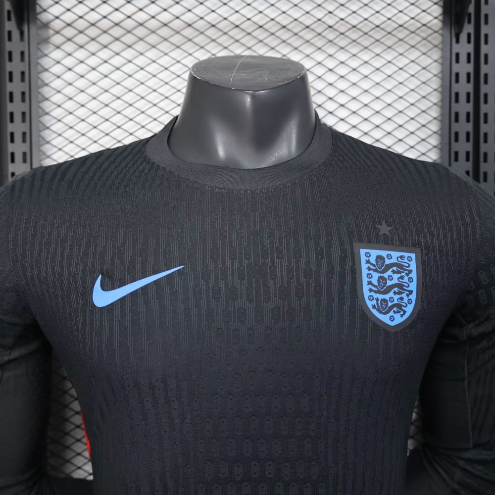 2025-26 England Away Shirt - Long Sleeve - Player Edition