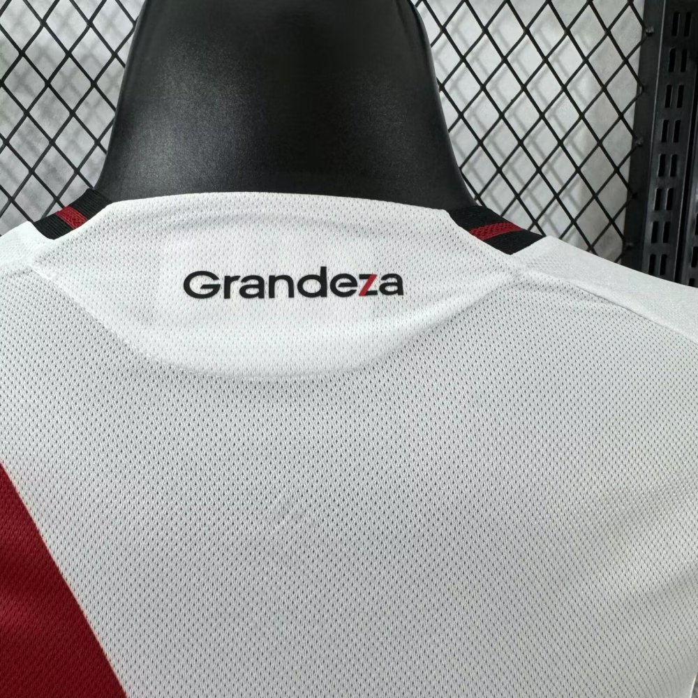 2025-26 River Plate Home Long Sleeve Shirt - Player Edition