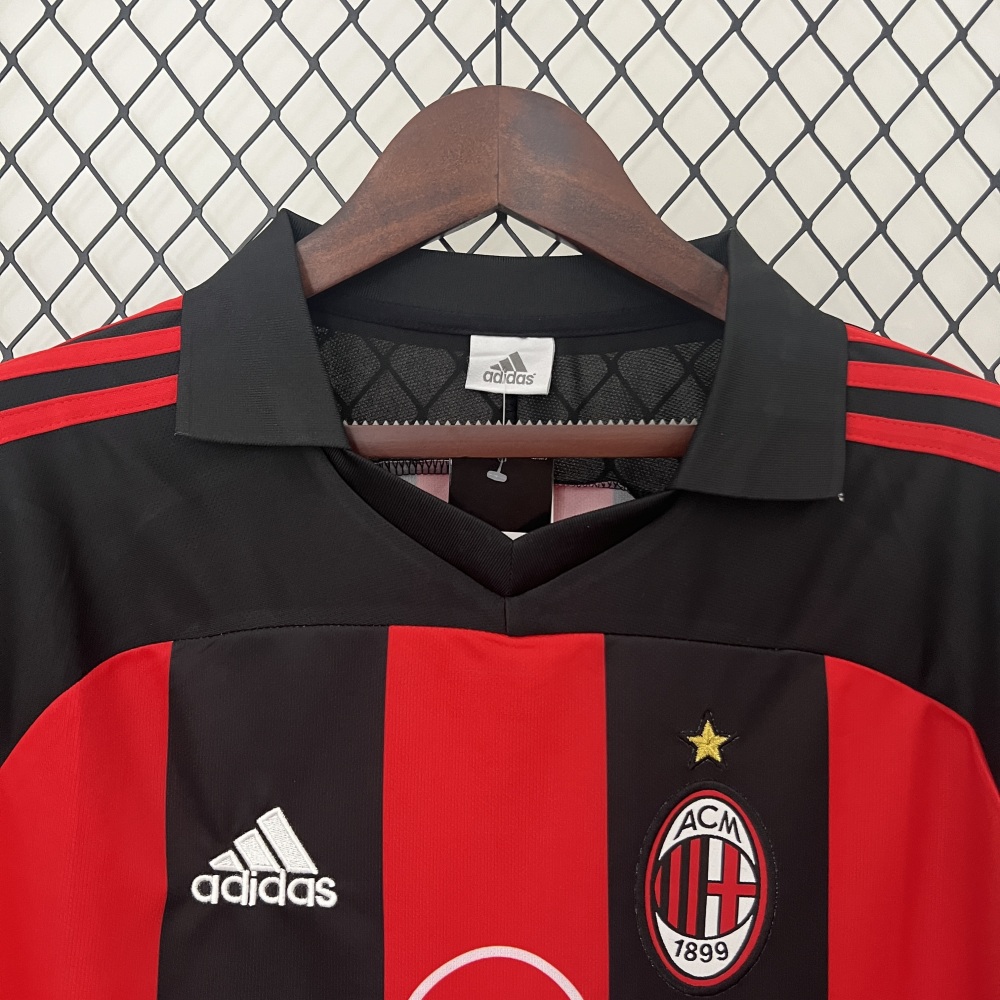 2000/02 AC Milan Home Retro Jersey