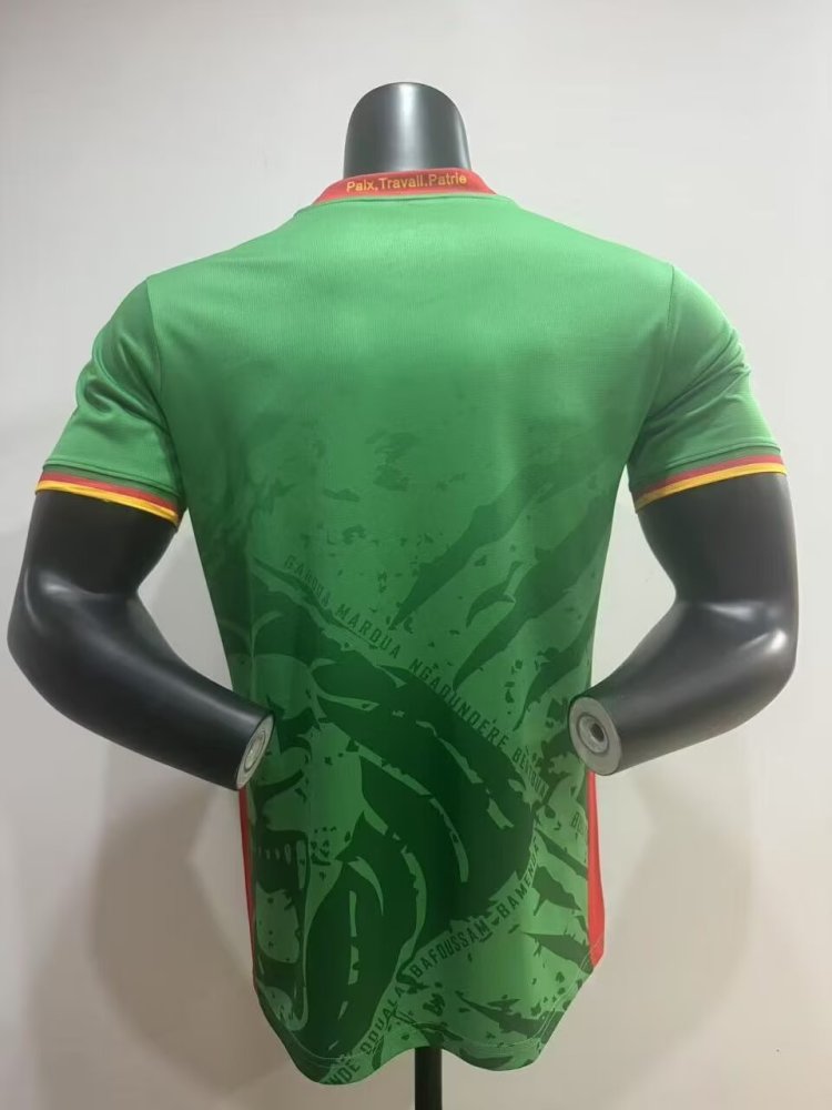 2025-26-Cameroon Green-Shirt-Player Edition
