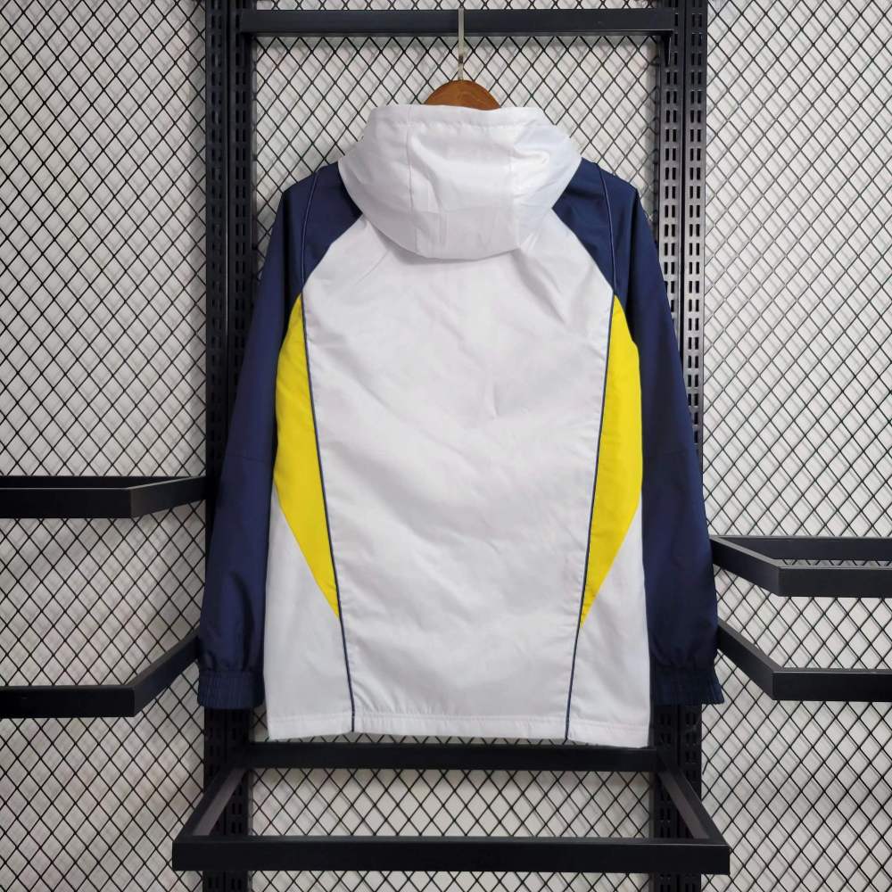 2023/2024 Argentina national team white long-sleeved windbreaker