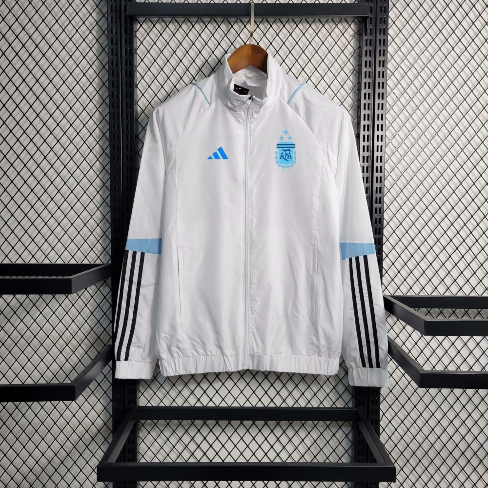 2023 Argentina national team white windbreaker 1:1 Thailand quality