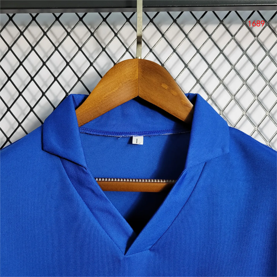 1957-1962 Brazil away blue retro jersey