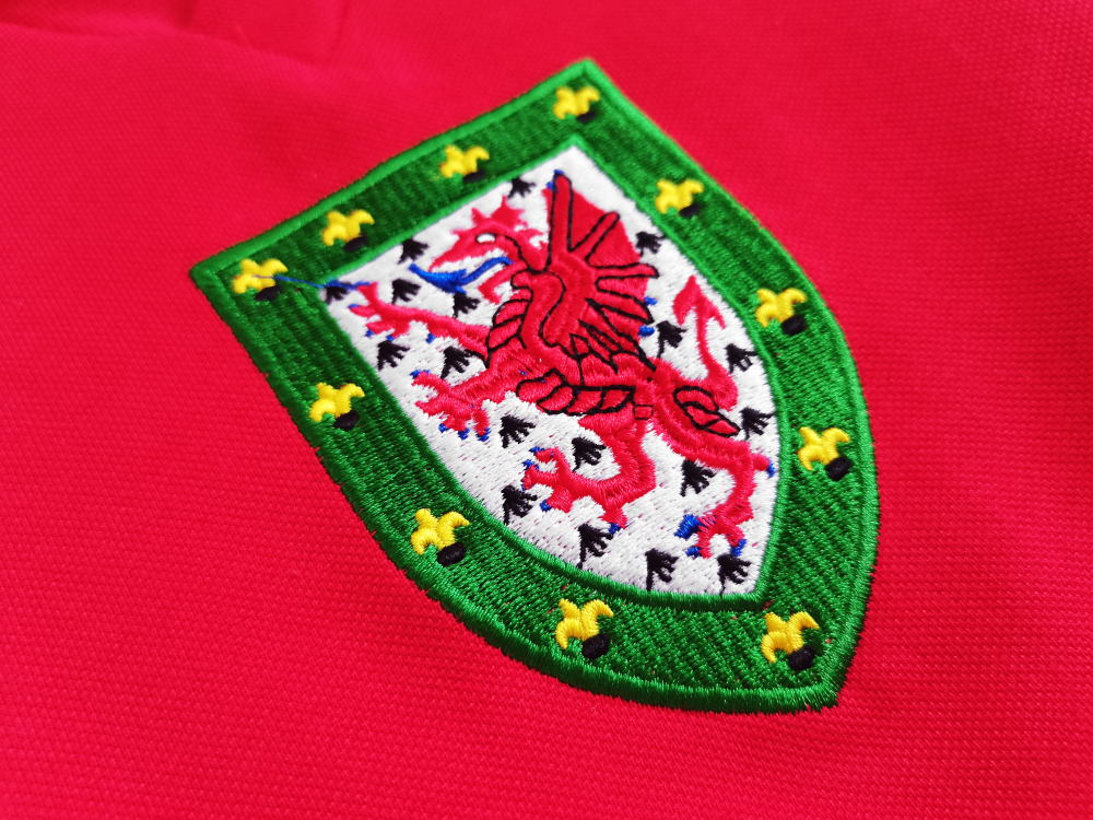 1976/79 Wales home retro jersey 1:1 Thai quality