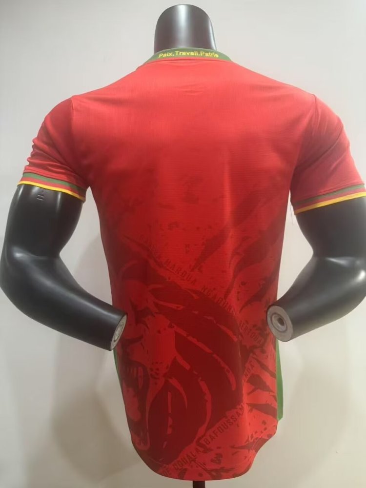 2025-26-Cameroon Red-Shirt-Player Edition