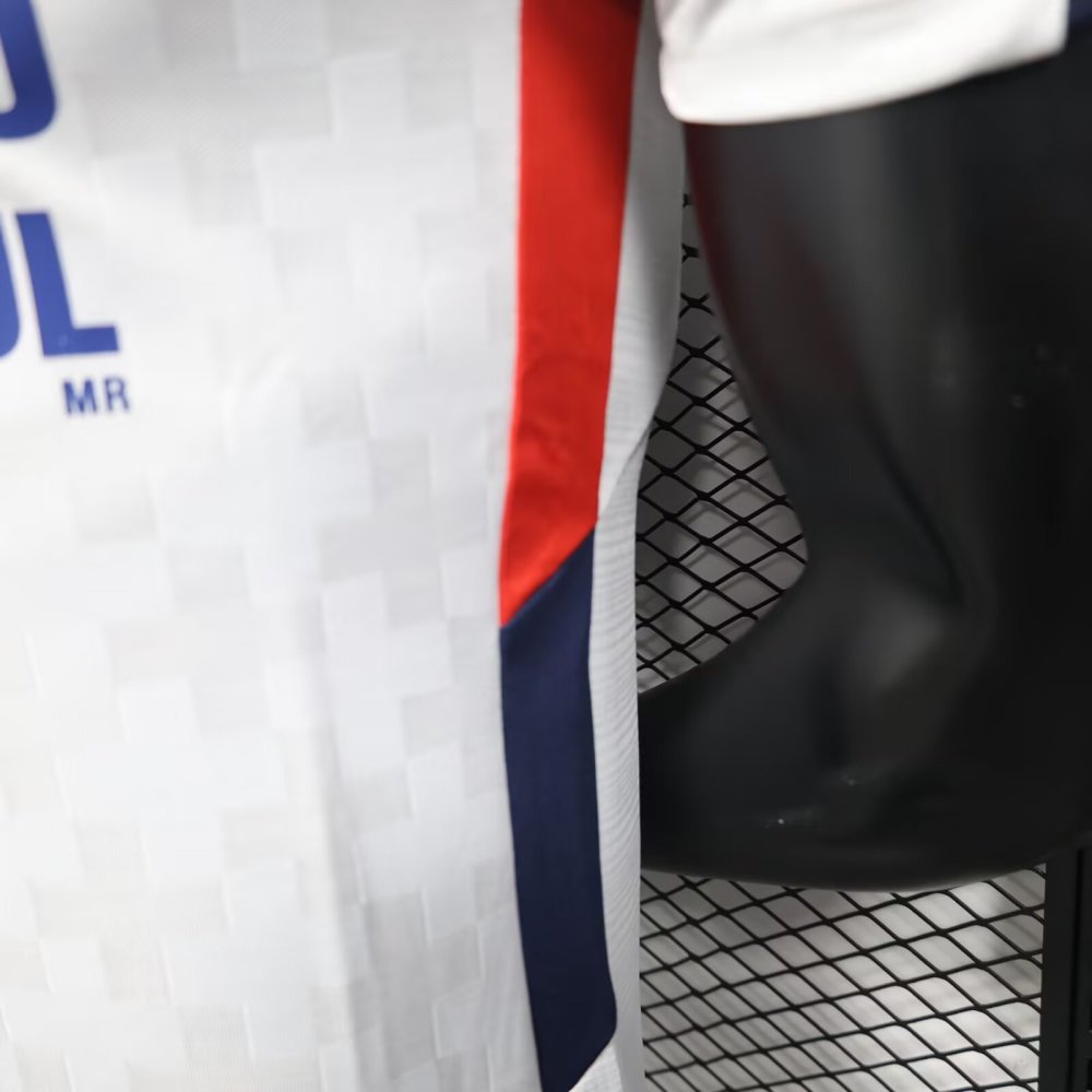 2025-26 Red, Blue and White Away Jersey - Player Edition