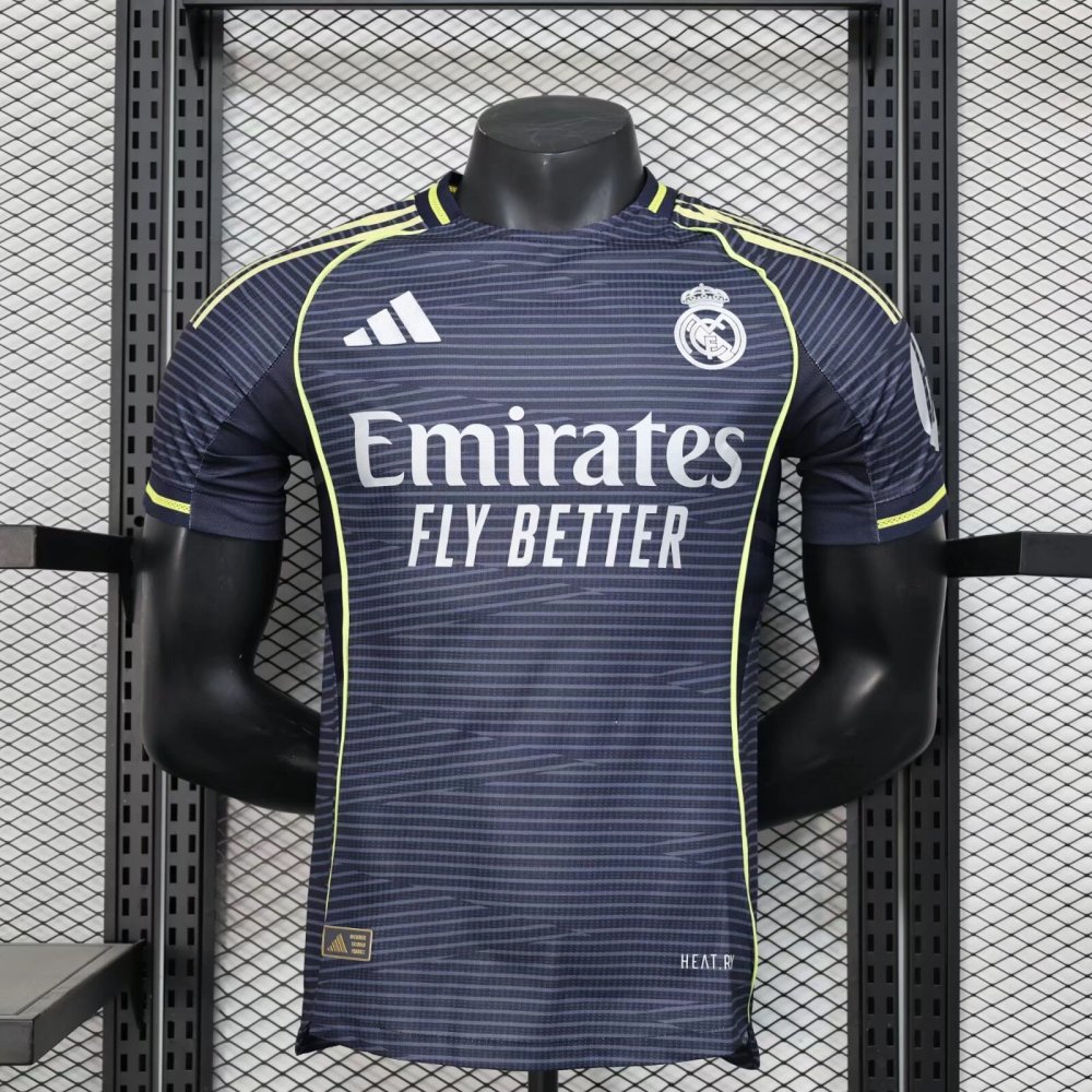 2025-26 Real Madrid Blue Jersey - Player Edition