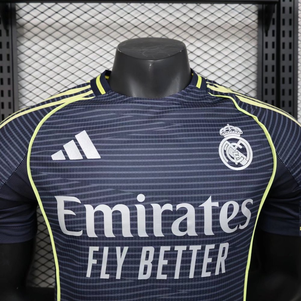 2025-26 Real Madrid Blue Jersey - Player Edition