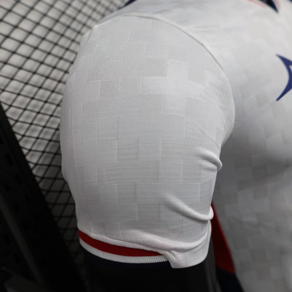 2025-26 Red, Blue and White Away Jersey - Player Edition