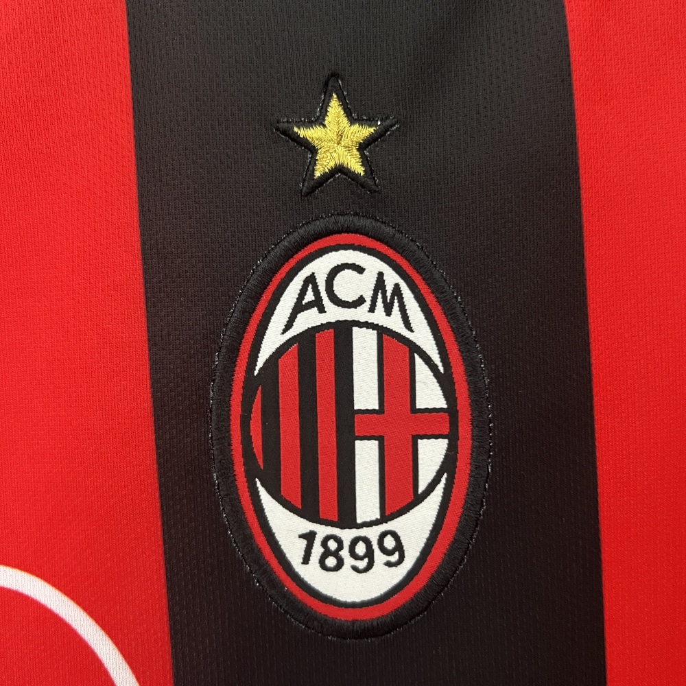 2000/02 AC Milan Home Retro Jersey
