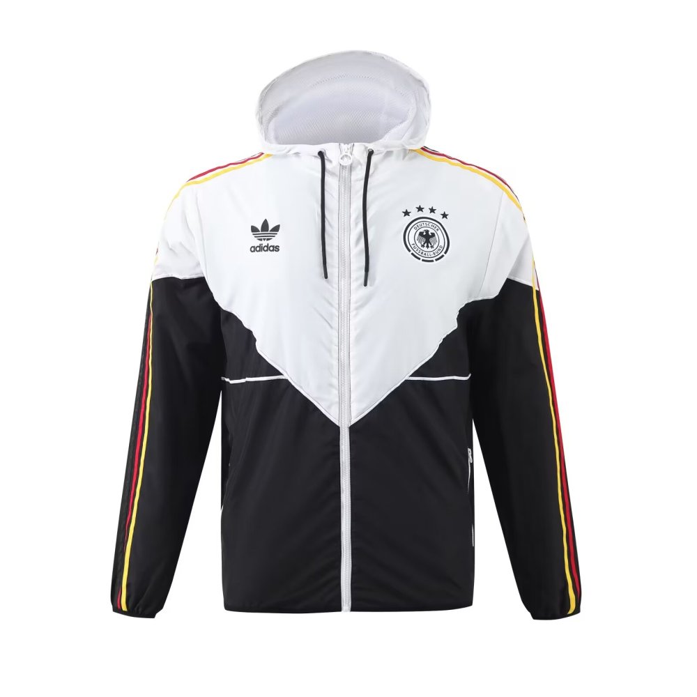 2024/25 German black and white windbreaker 1:1 Thai quality