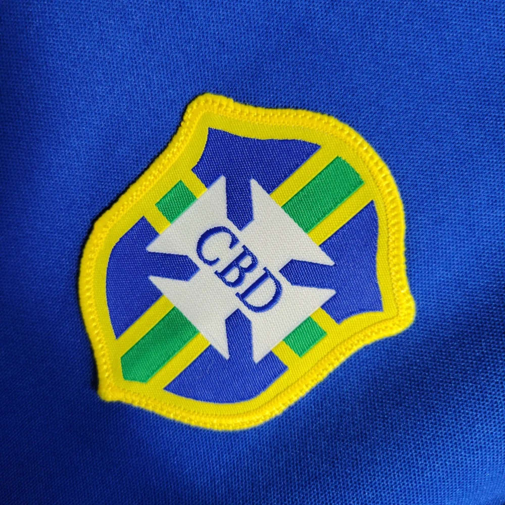 1957-1962 Brazil away blue retro jersey