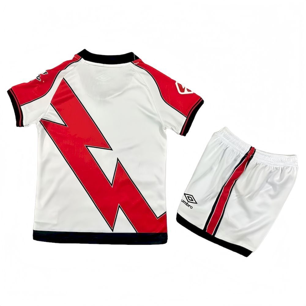 Kids Rayo Vallecano 2025/26 Home Kit