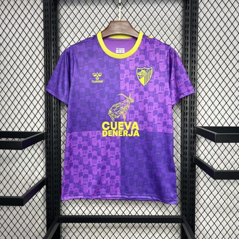 Malaga 2024/25 Purple pre-match training Jersey