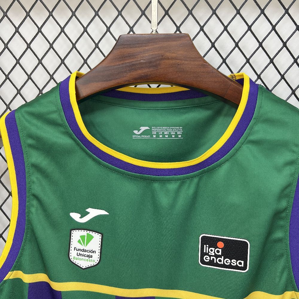 Mens Malaga Baloncesto 2025/26 Home basketball Jersey