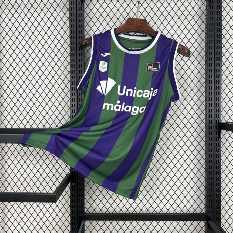 Malaga Baloncesto 2024/25 Home basketball Jersey