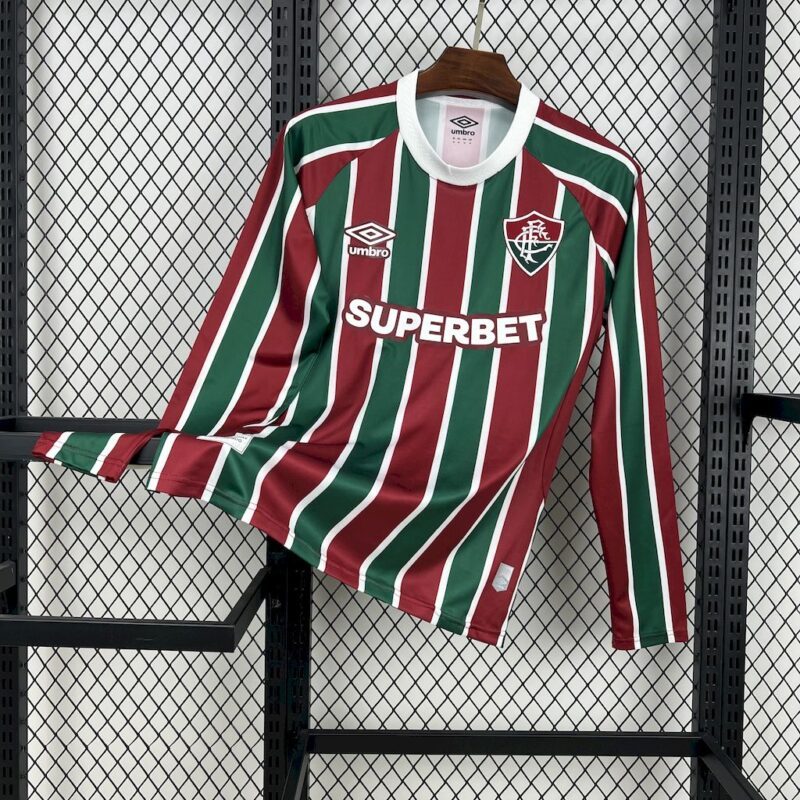 Fluminense 2025/26 Home Long Sleeves Jersey