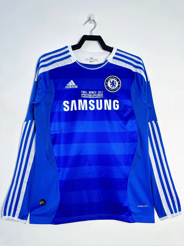2011/12 Chelsea Home Long Sleeve Shirt - Retro Edition