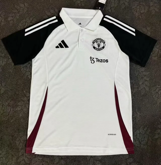 2025-26 Manchester United  Wear POS White Jersey - Fan Edition
