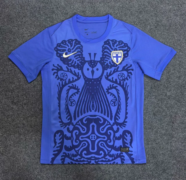 2025-26 Finland Away Jersey - Fan Edition