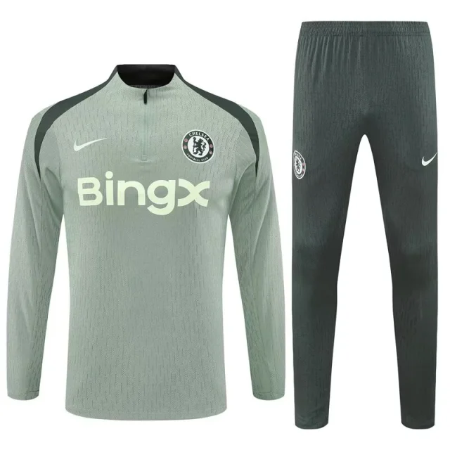 2025-26 Chelsea Light Green Half-Piece Kit