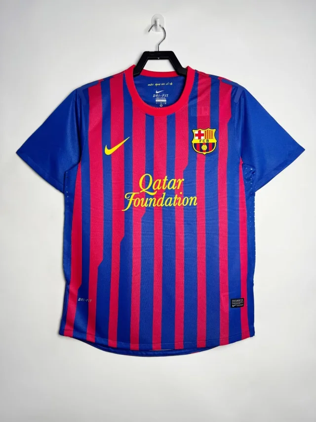2011/12 Barcelona Home Jersey - Retro Edition