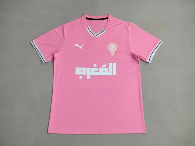 2025-26 Morocco  Jersey Pink - Fan Edition