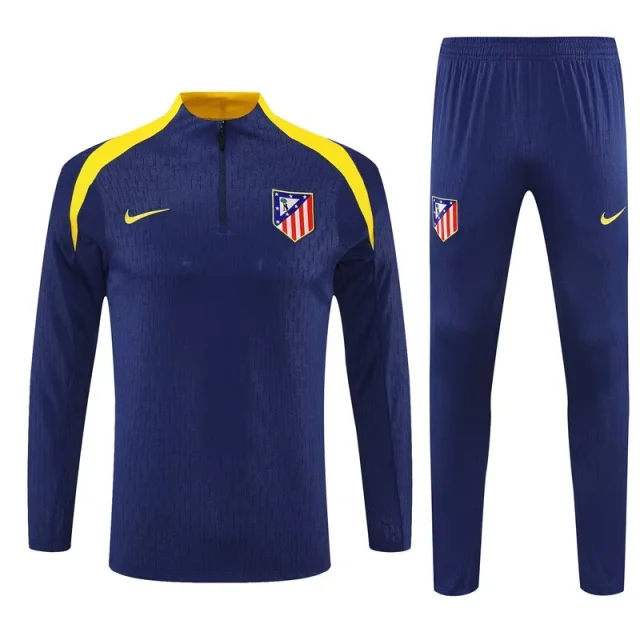 2025-26 season Atletico Madrid royal blue kit training jersey