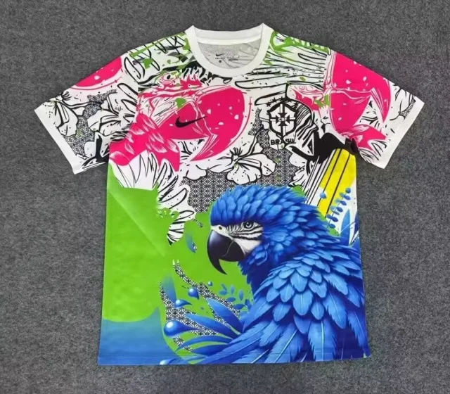 2025-26 Brazil Parrots Special Edition Rose Red Jersey - Fan Edition