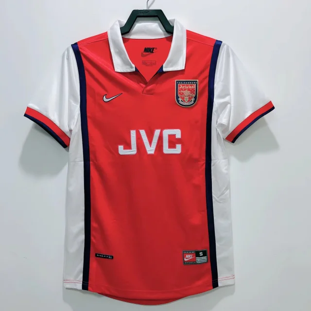 98/99 Premier League Double Winner Arsenal Home Jersey - Retro Edition