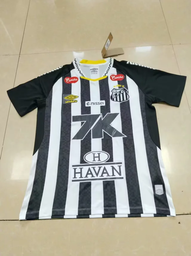 2025-26 Santos Away Advertising Jersey - Fan Edition