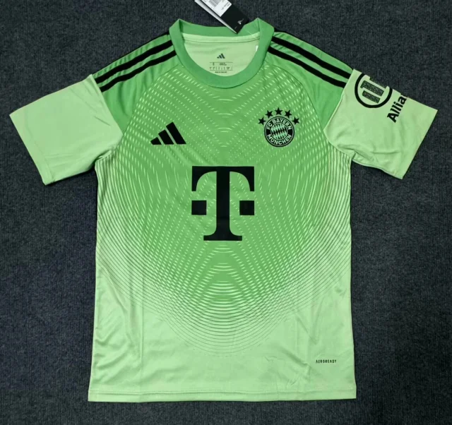 2025-26 Bayern Munich Goalkeeper Green Jersey - Fan Edition