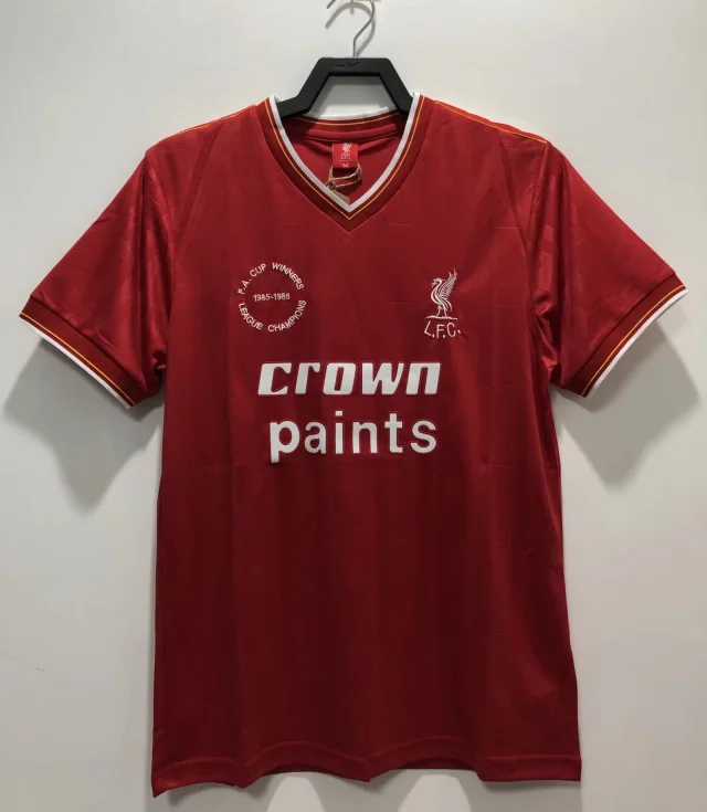 85/86 Liverpool Home Jersey - Retro Edition