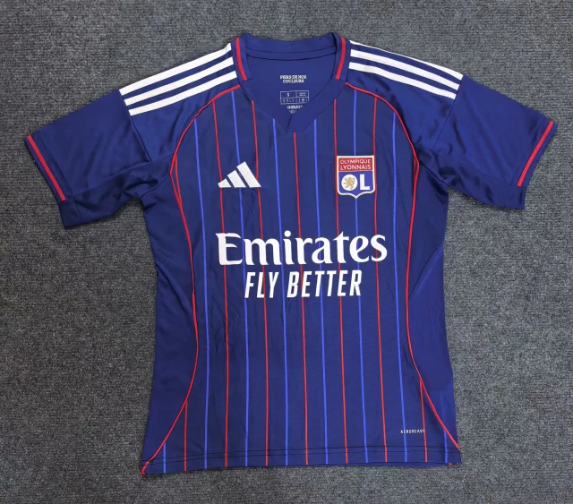 2025-26 Lyon Away Jersey - Fan Edition