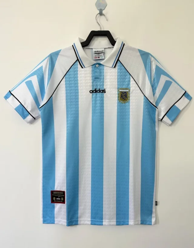 96/97 Argentina Home Jersey - Retro Edition