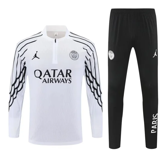 2025-26 Jordan Paris Saint-Germain White Half-Pack Jersey