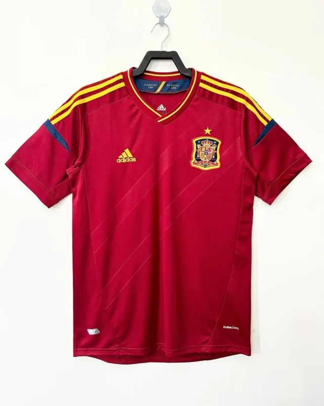 2012 Spain Home Jersey - Retro Edition