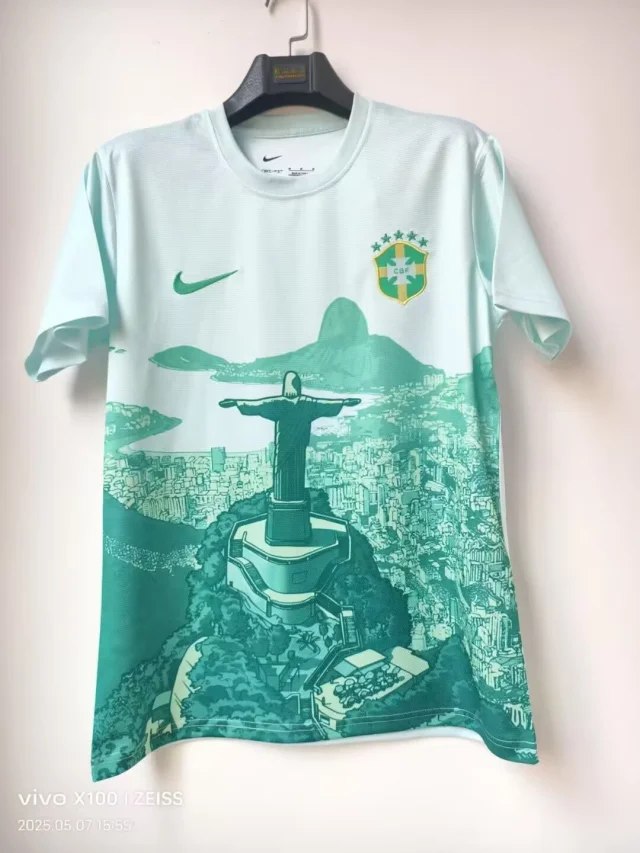 2025-26 Brazil Special Edition Green Jersey - Fan Edition