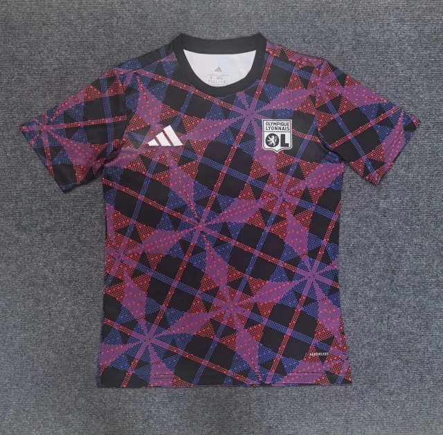 2025-26 Lyon Pre-match Jersey - Fan Edition