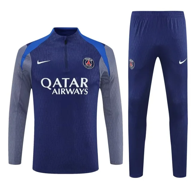 2025-26 season Paris Royal Blue Kit training jersey