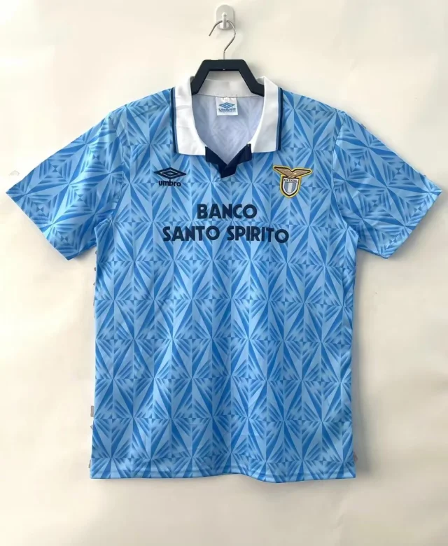 1991 Lazio Home Shirt - Retro Edition
