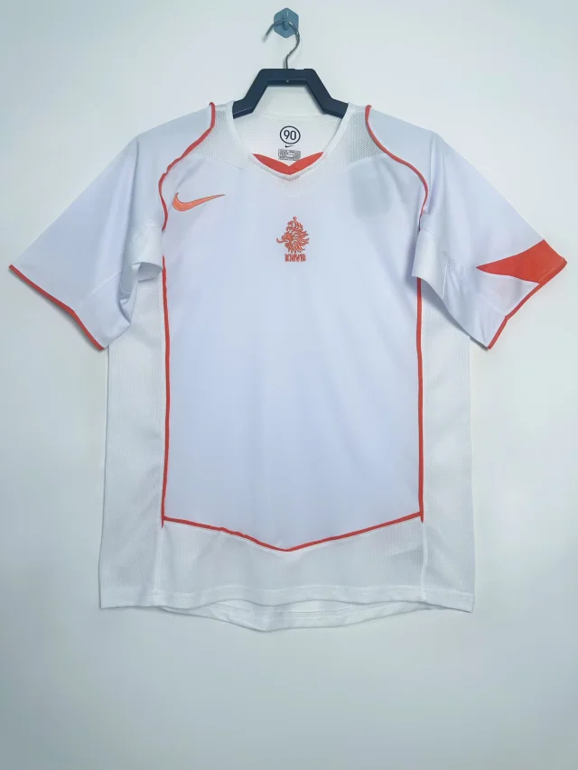 2004 Netherlands Away Shirt - Retro