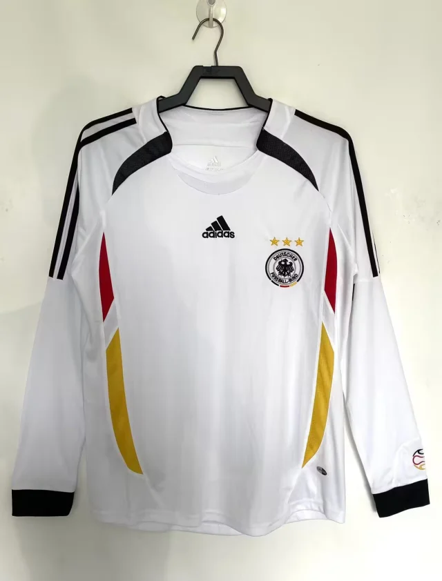2006 Germany Home Long Sleeve Jersey - Retro Edition