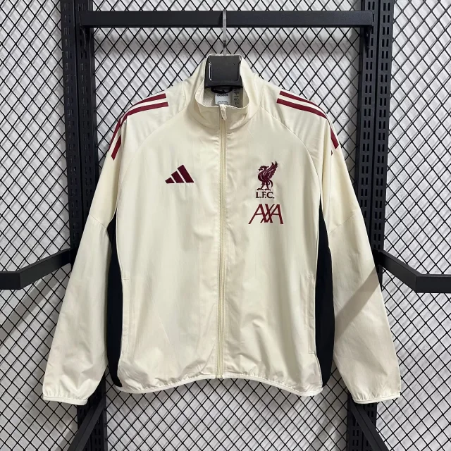 2025-26 UEFA Champions League Liverpool Training Waterproof Jersey - Windbreaker Edition